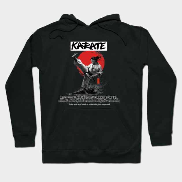 Black Karate Hoodie